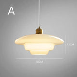 Luminoir – Weiße Glaspendelleuchte