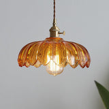 Blomma – Vintage Glas Hängelampe