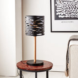 SpeckleShine – Schwarze Tischlampe