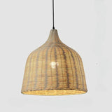 Luminoir – Bambus Rattan Hängelampe